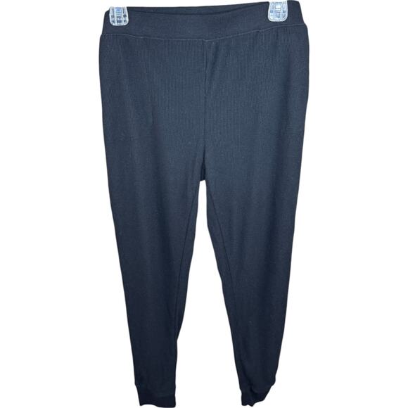 Cuddl Duds Cozy Thermal Base Layer Leggings Black Slim Fit Pull-On Small - Picture 2 of 7